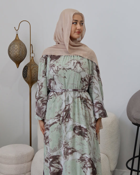 Brina Patterned Dress