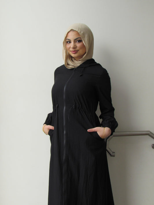 Mia Maxi Windbreaker