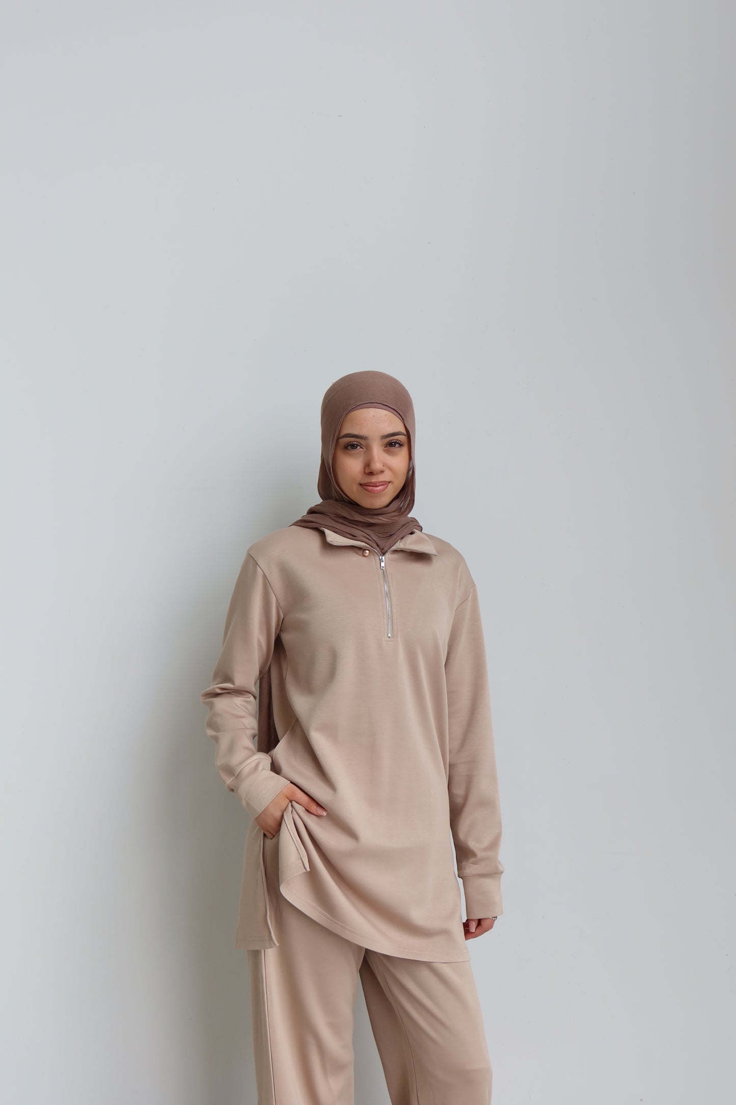 Quarter Zip Set
