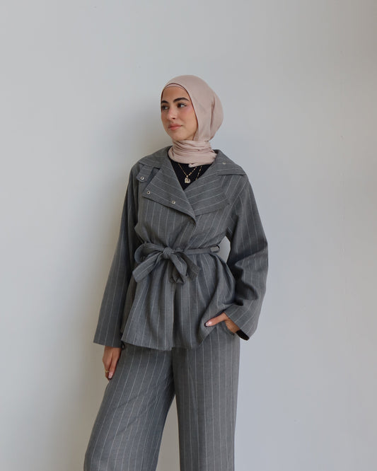High Neck Button Set