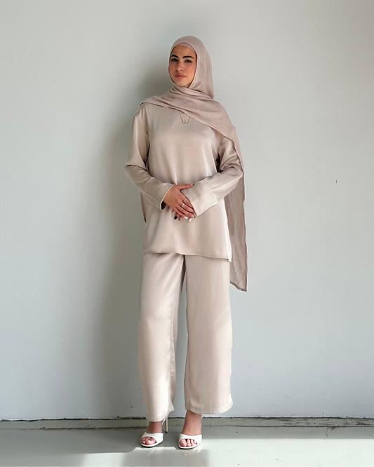 Rena Satin Set