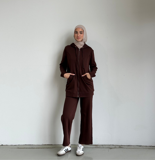 Lila Tracksuit Set