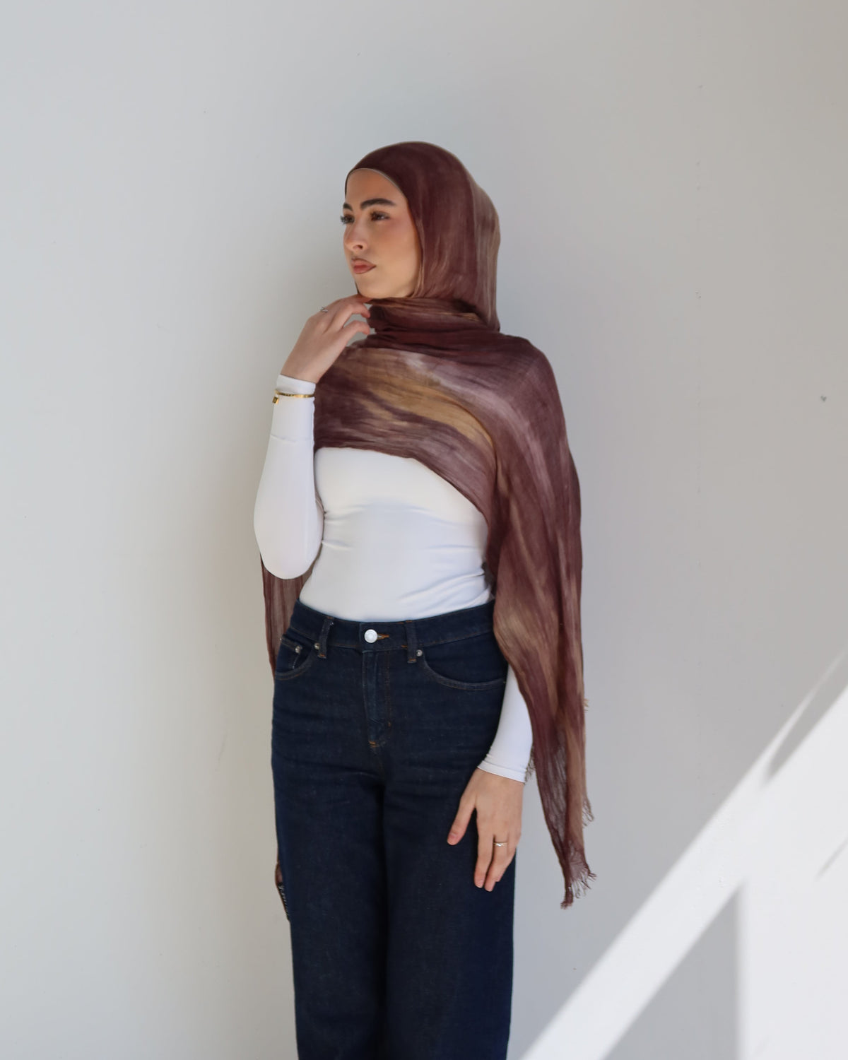 Crinkle Rayon - Fudge
