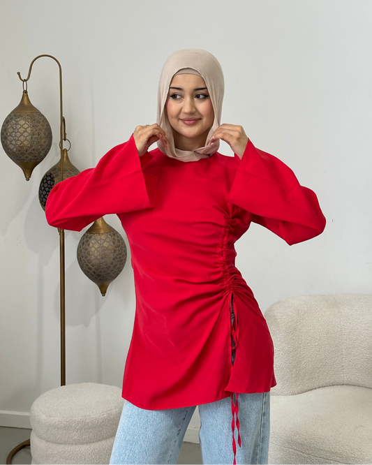 Aleyna Ruched Shirt