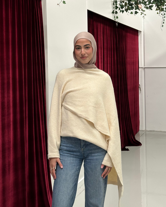 Mally Shawl Sweater