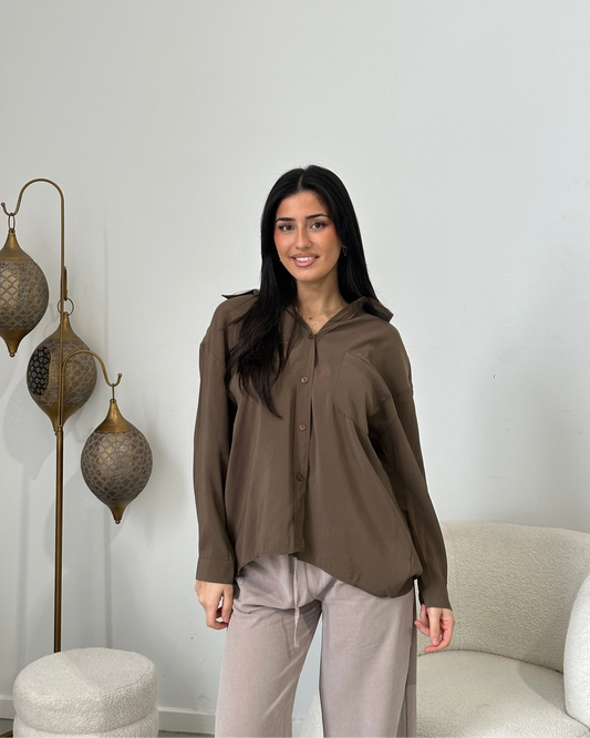 Elsie Button Top