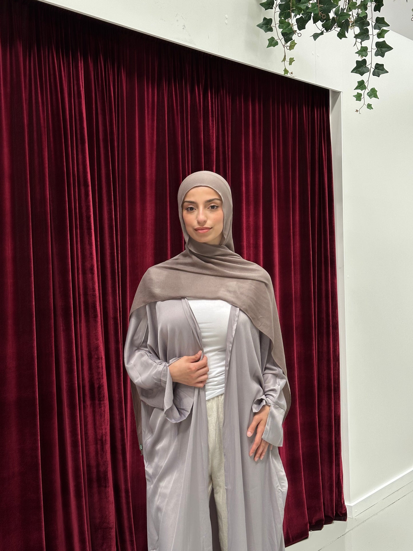 Ayana Batwing Open Abaya