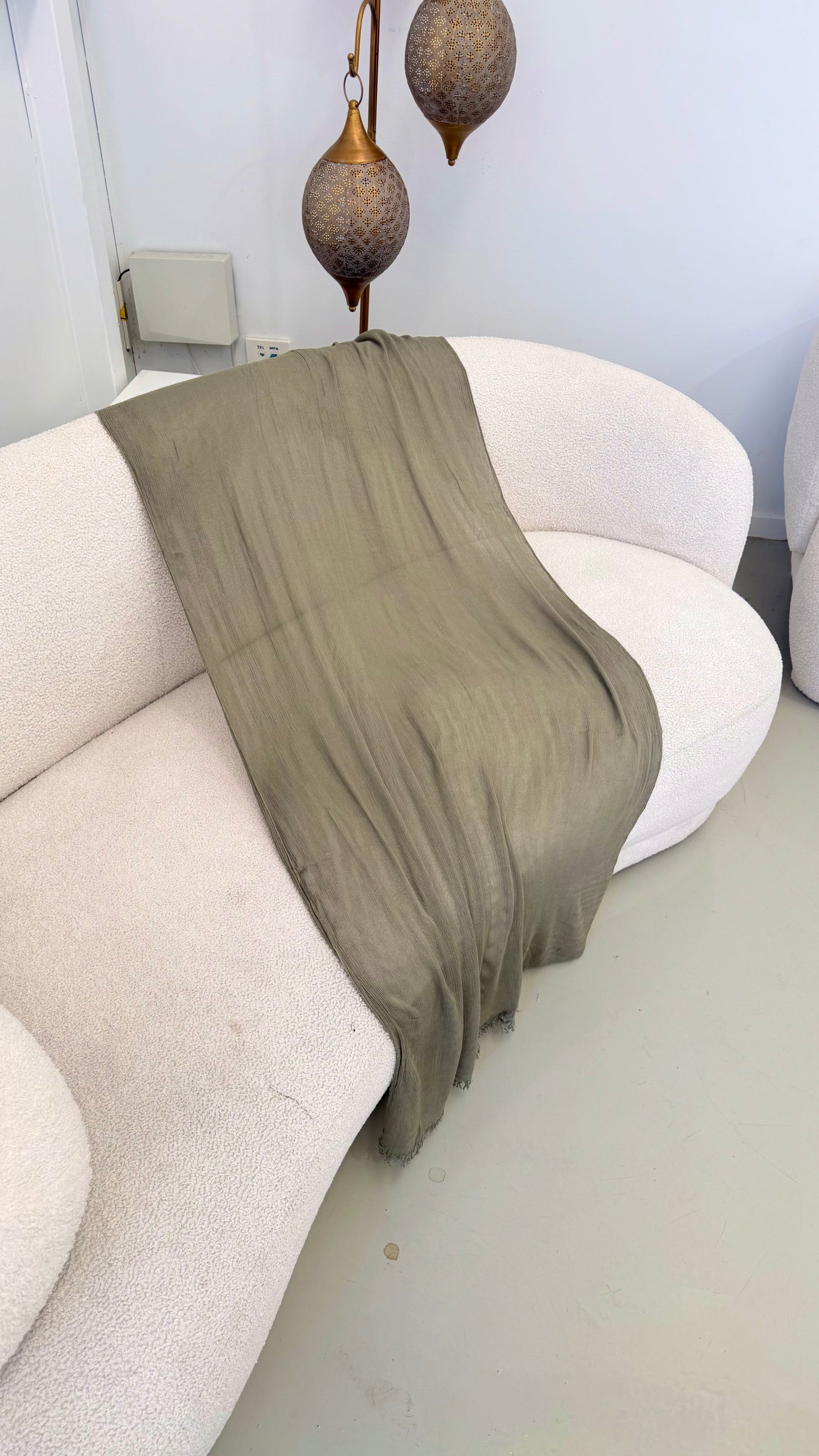 Lux Rayon - Muted Sage
