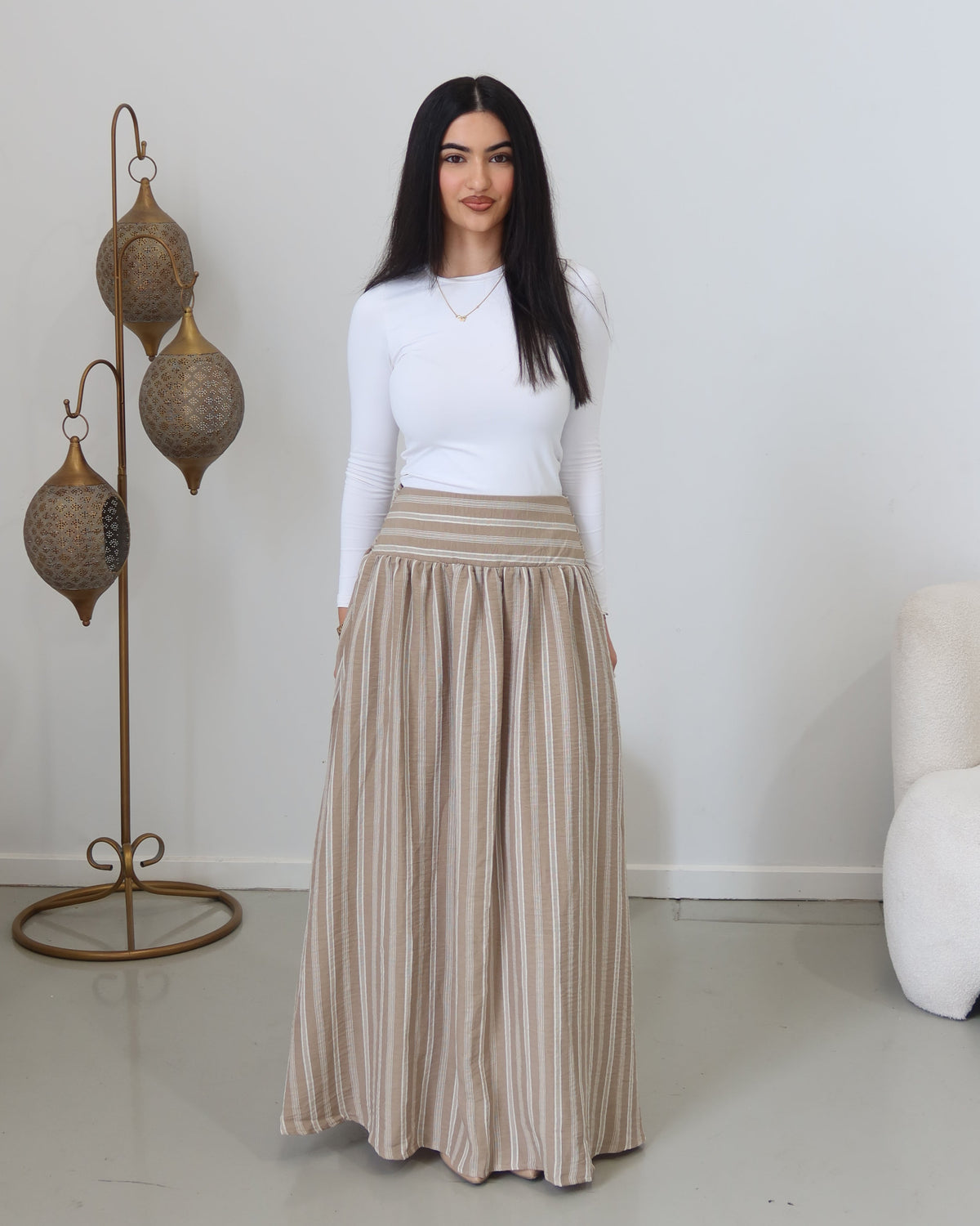 Dalia Tie Skirt