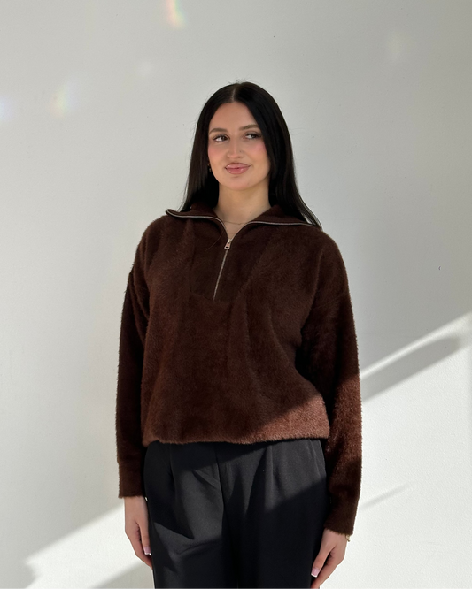 Agnes Quater Zip