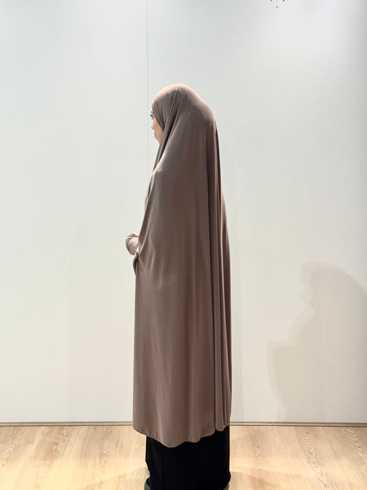Rosy Taupe Jilbab