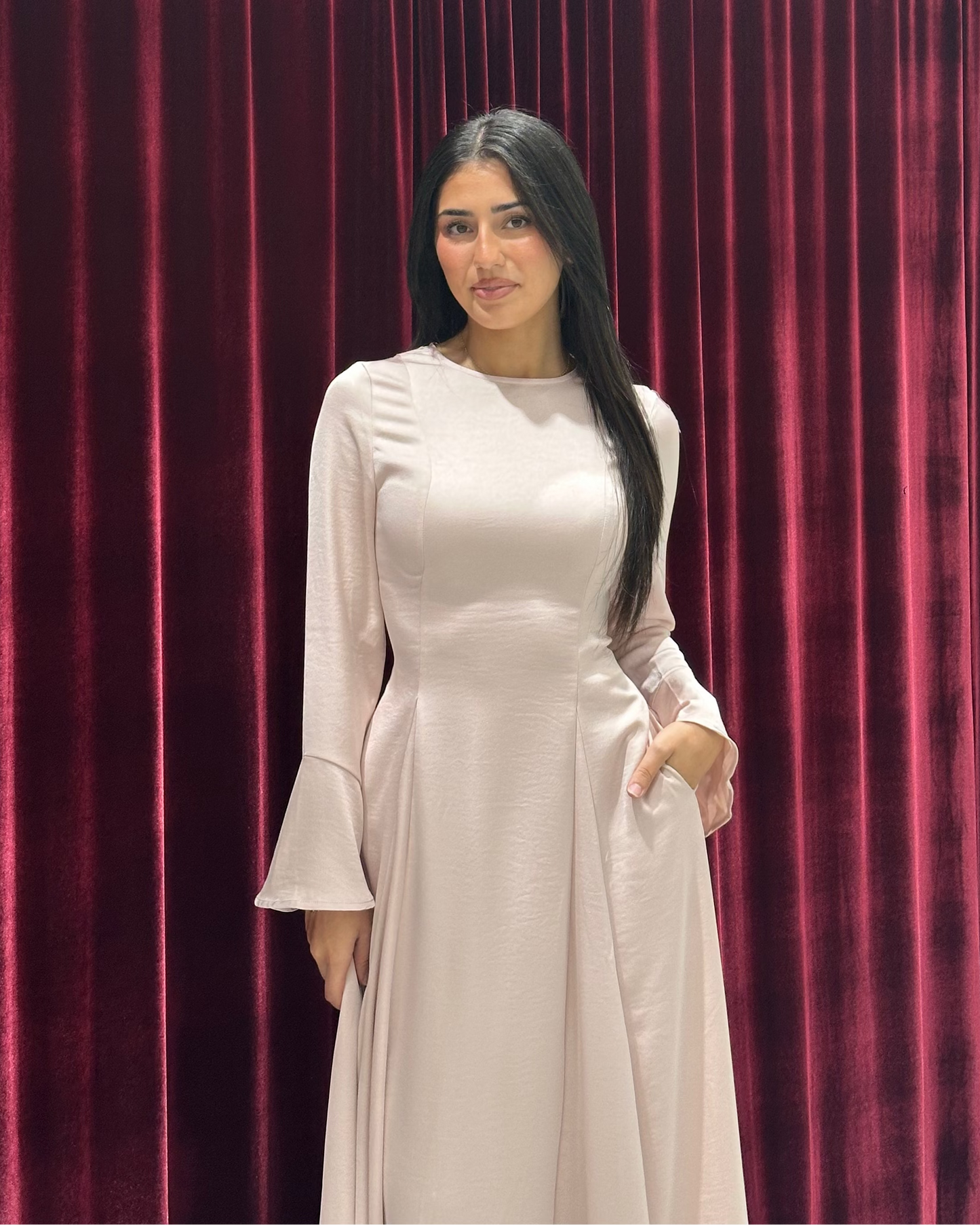 Selena Satin Dress