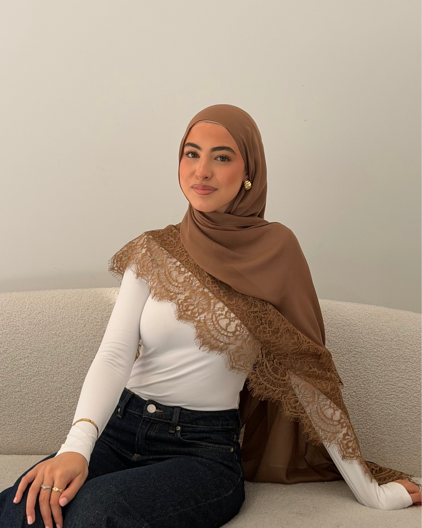 2.0 Dark Taupe Lace Modal