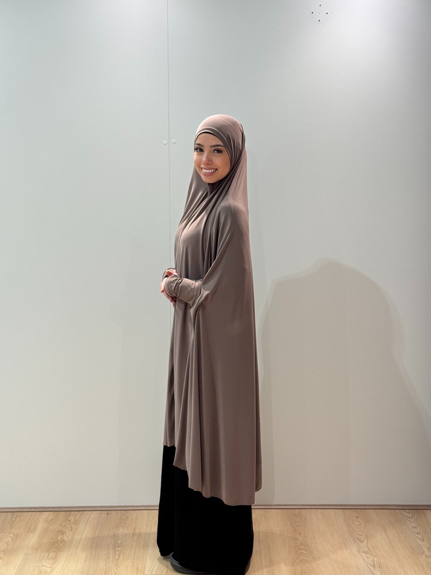 Rosy Taupe Jilbab