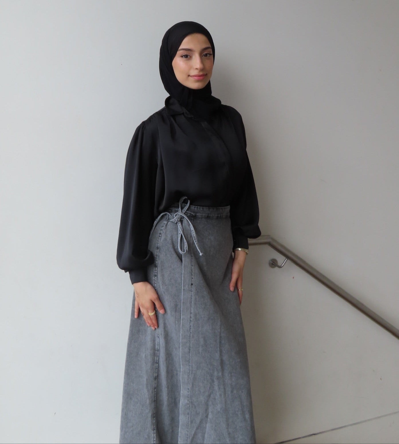 Aziza Denim Skirt