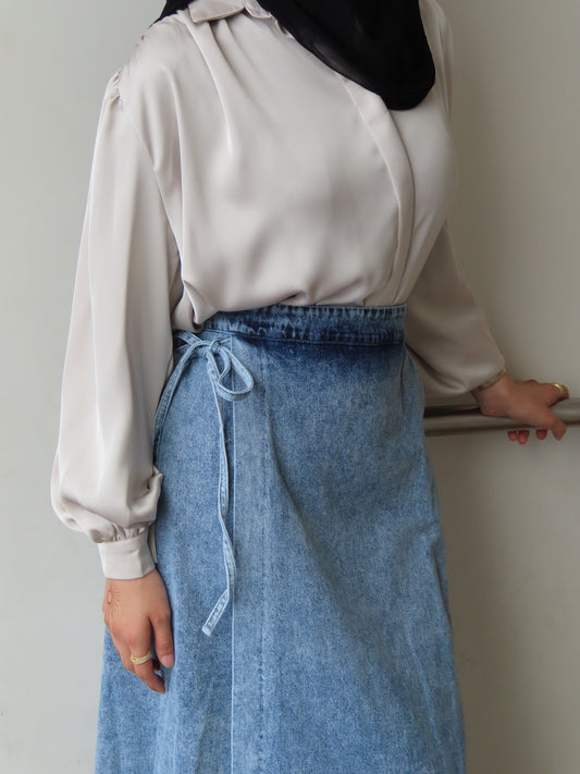 Aziza Denim Skirt