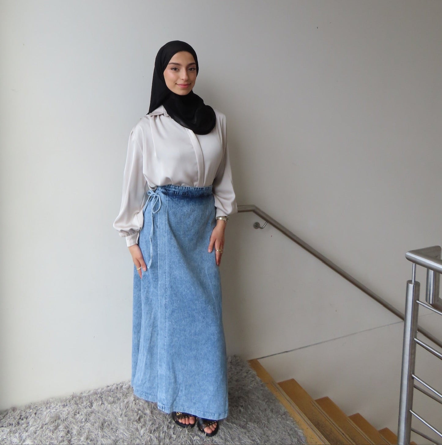 Aziza Denim Skirt