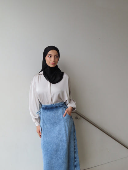 Aziza Denim Skirt