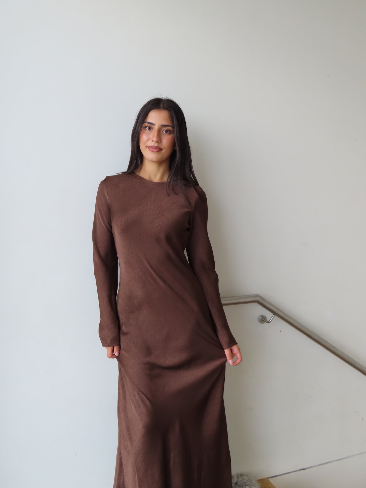 Amina Satin Dress