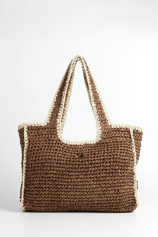 MIS Brown Tote