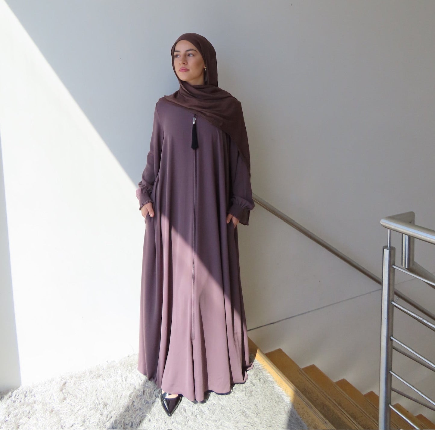 Seren Zip Abaya