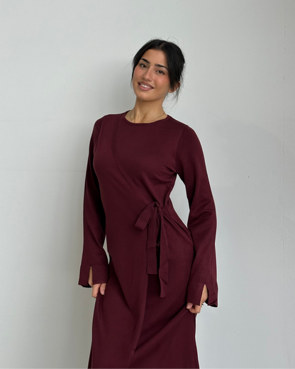 Evelyn Wrap Dress