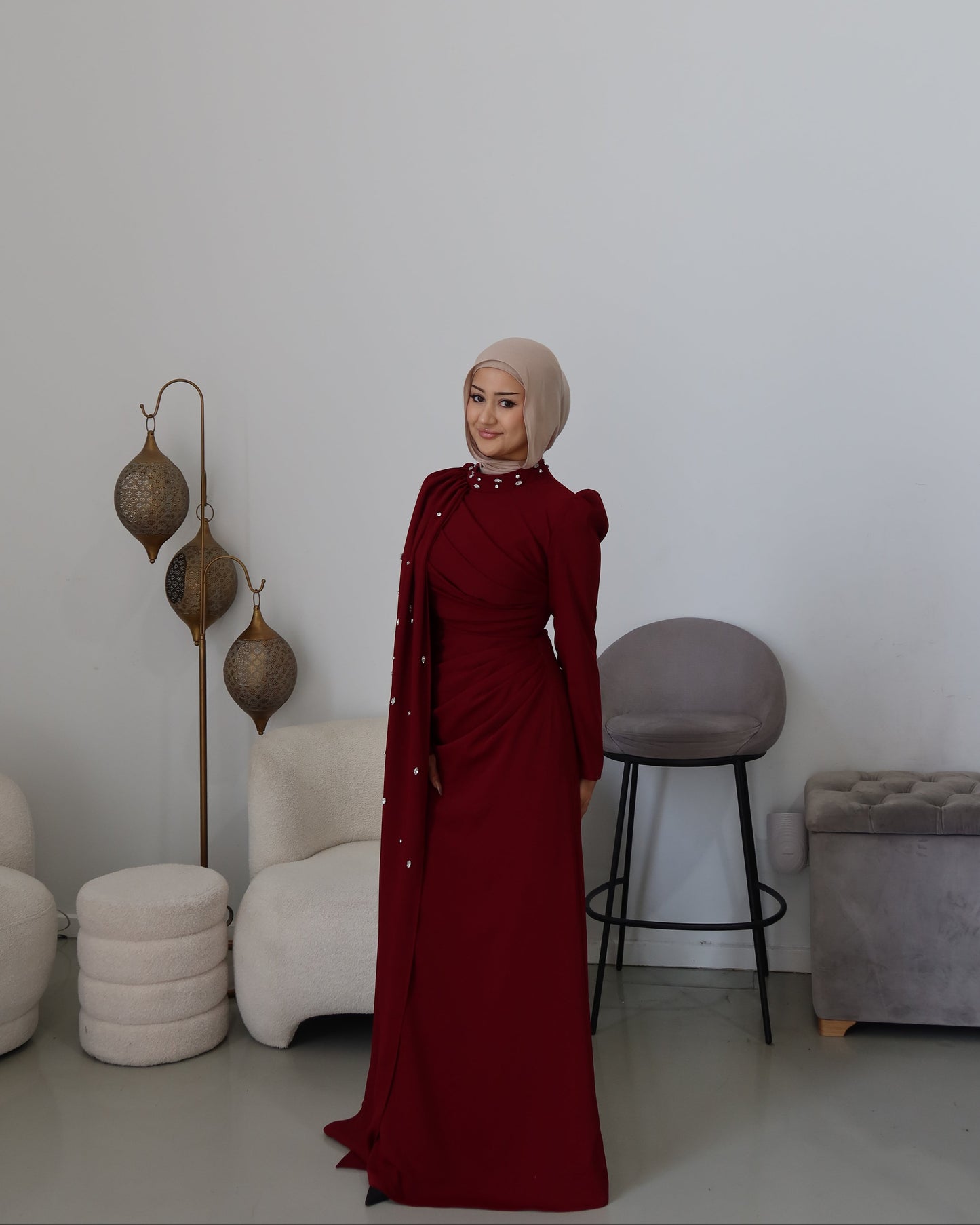 Asil Diamond Formal Dress