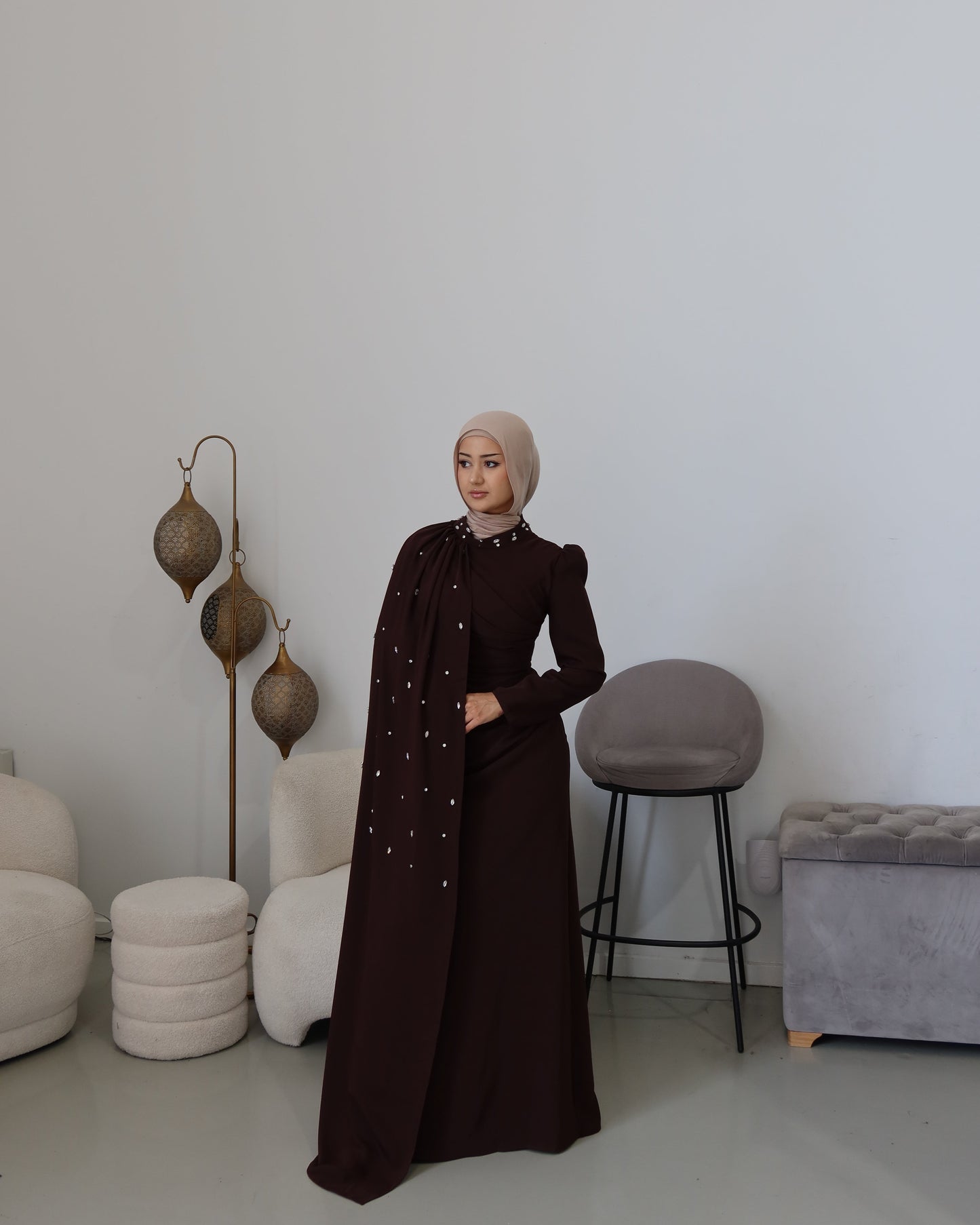 Asil Diamond Formal Dress