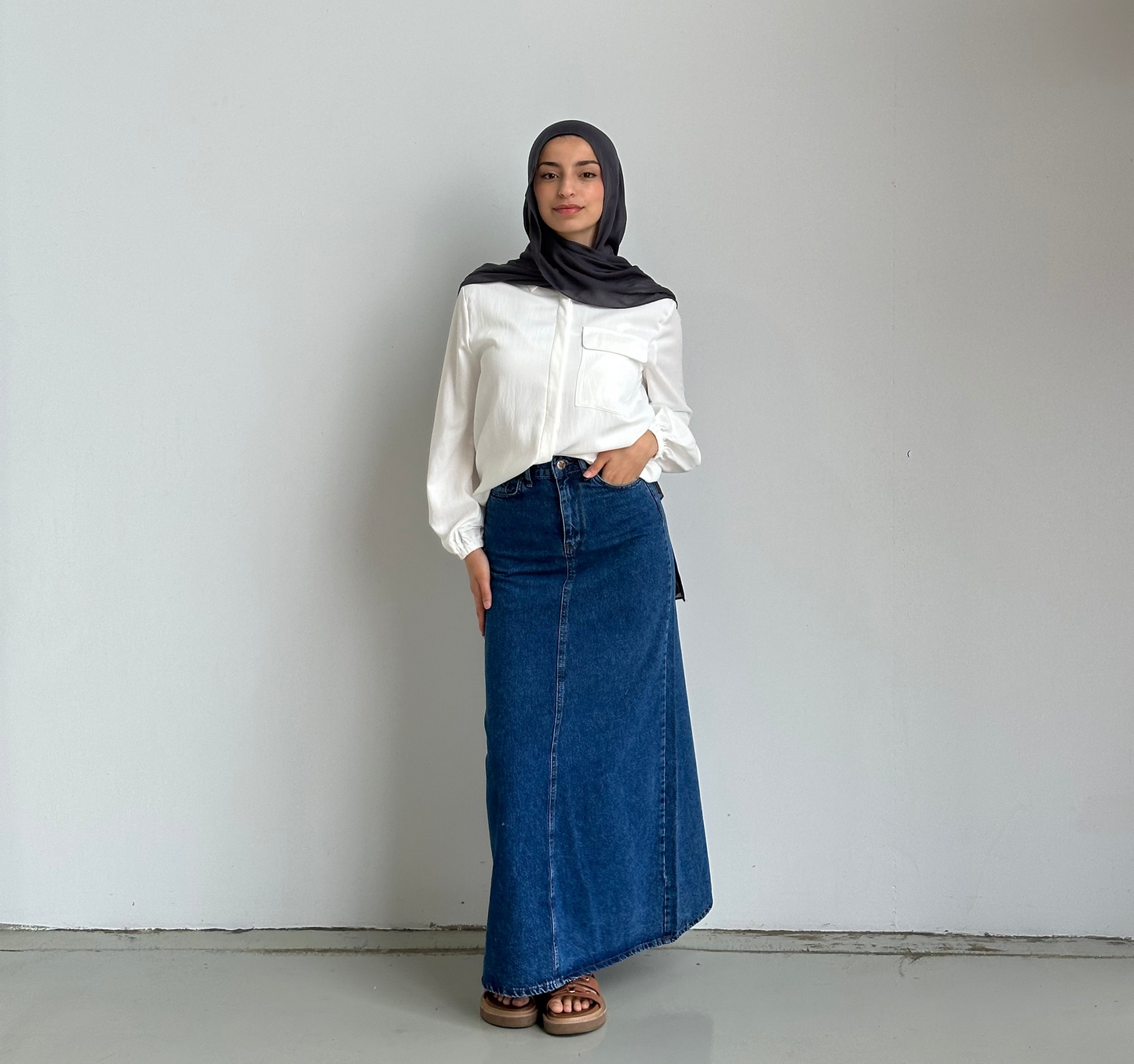 Amelia Denim Skirt