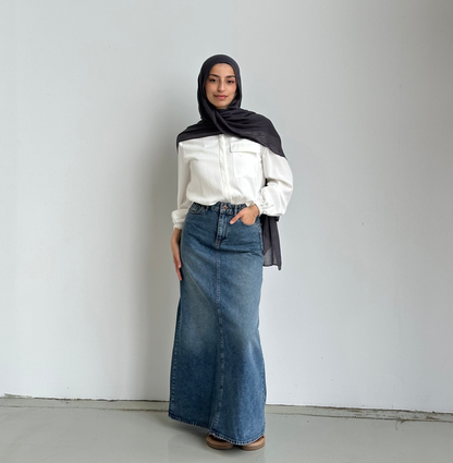 Amelia Denim Skirt