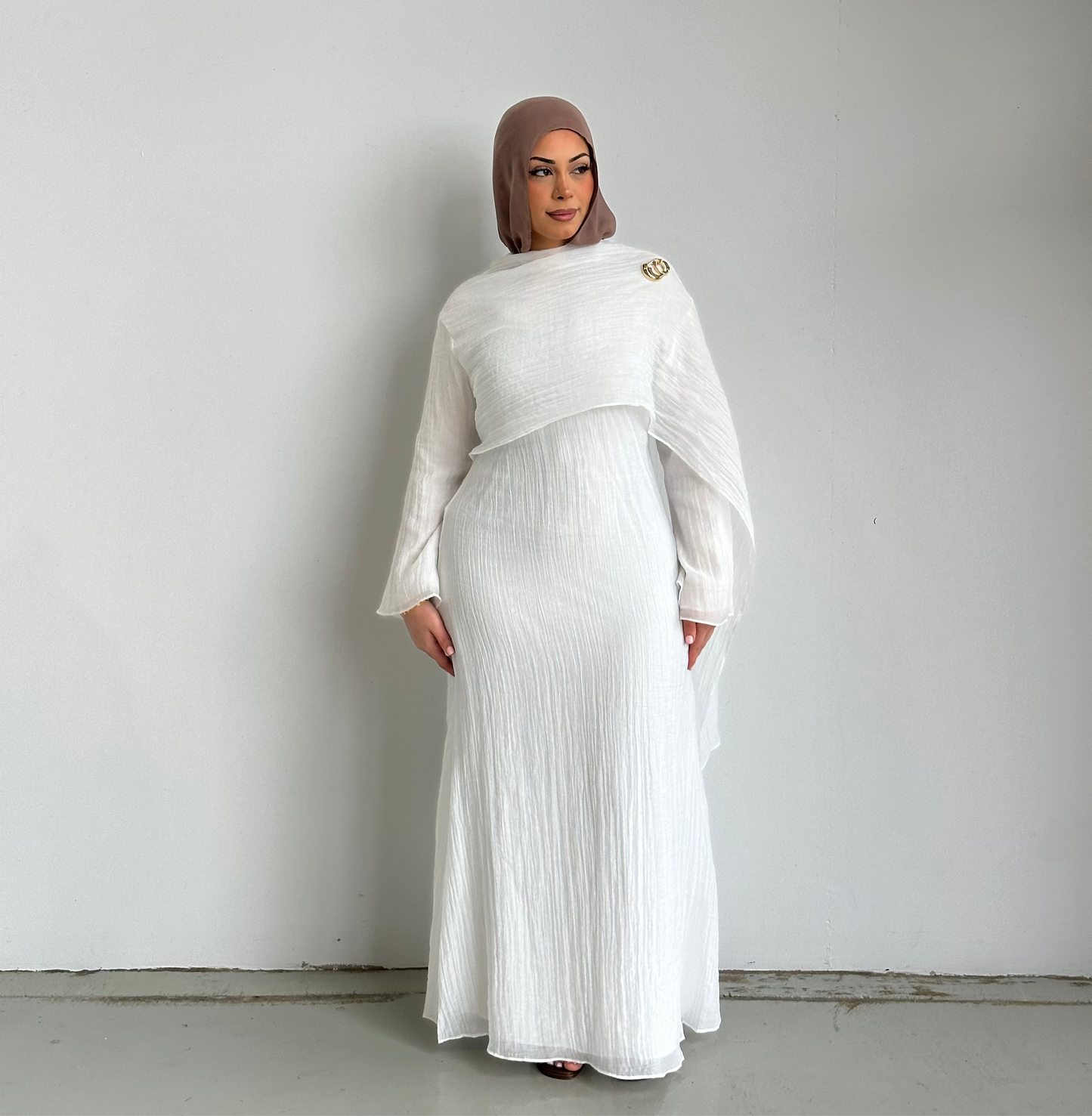 Amelia Drape Dress