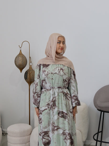 Brina Patterned Dress