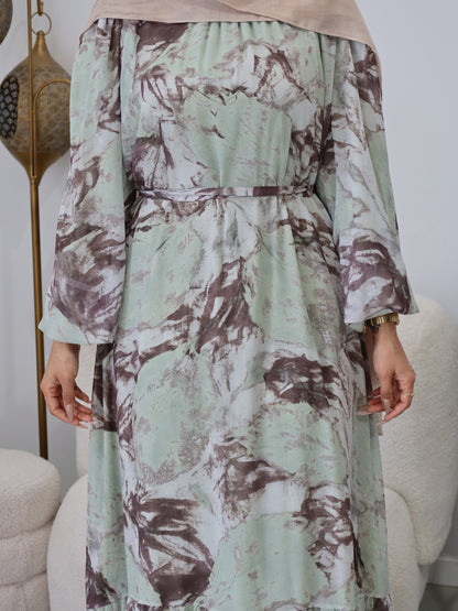 Brina Patterned Dress