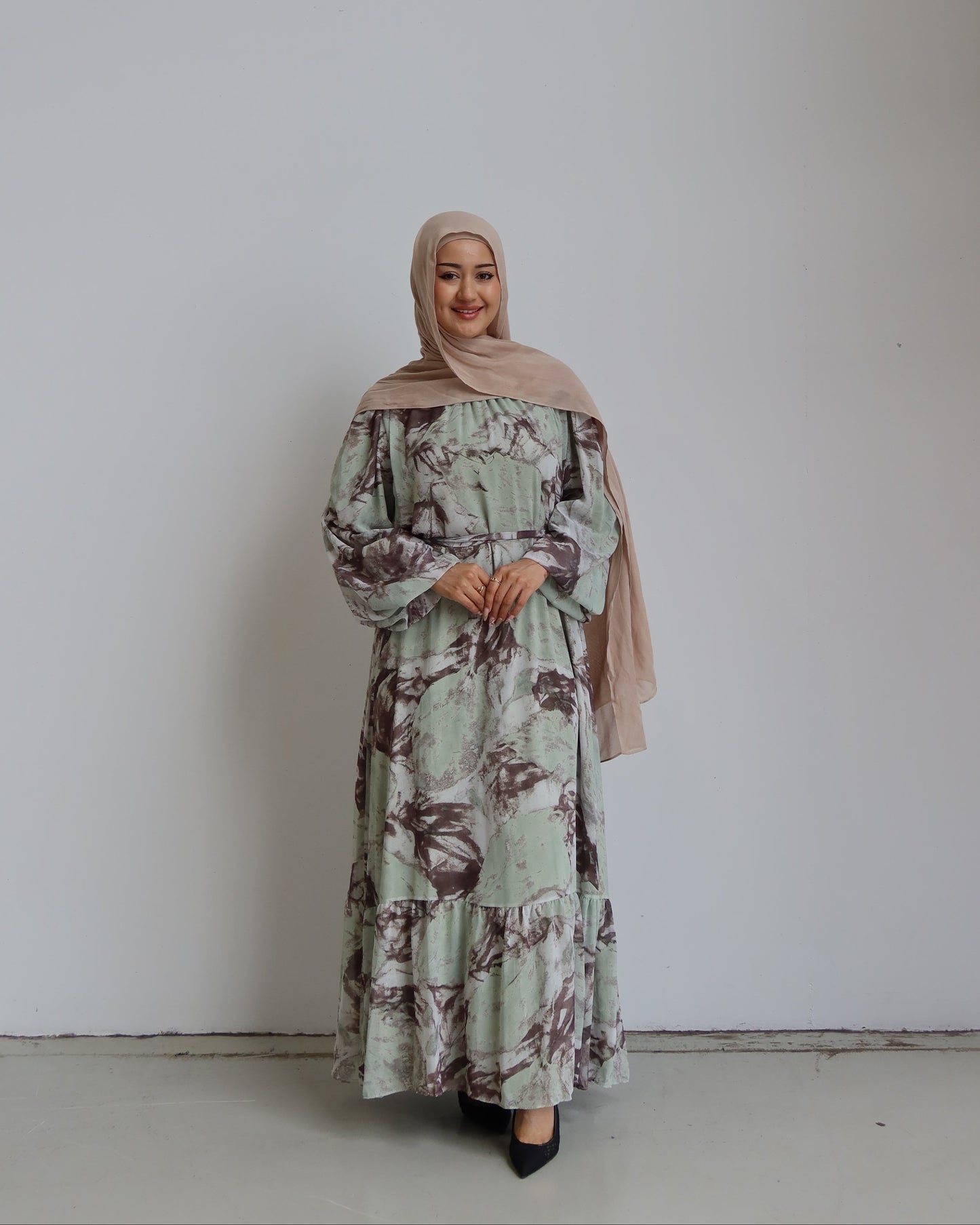 Brina Patterned Dress