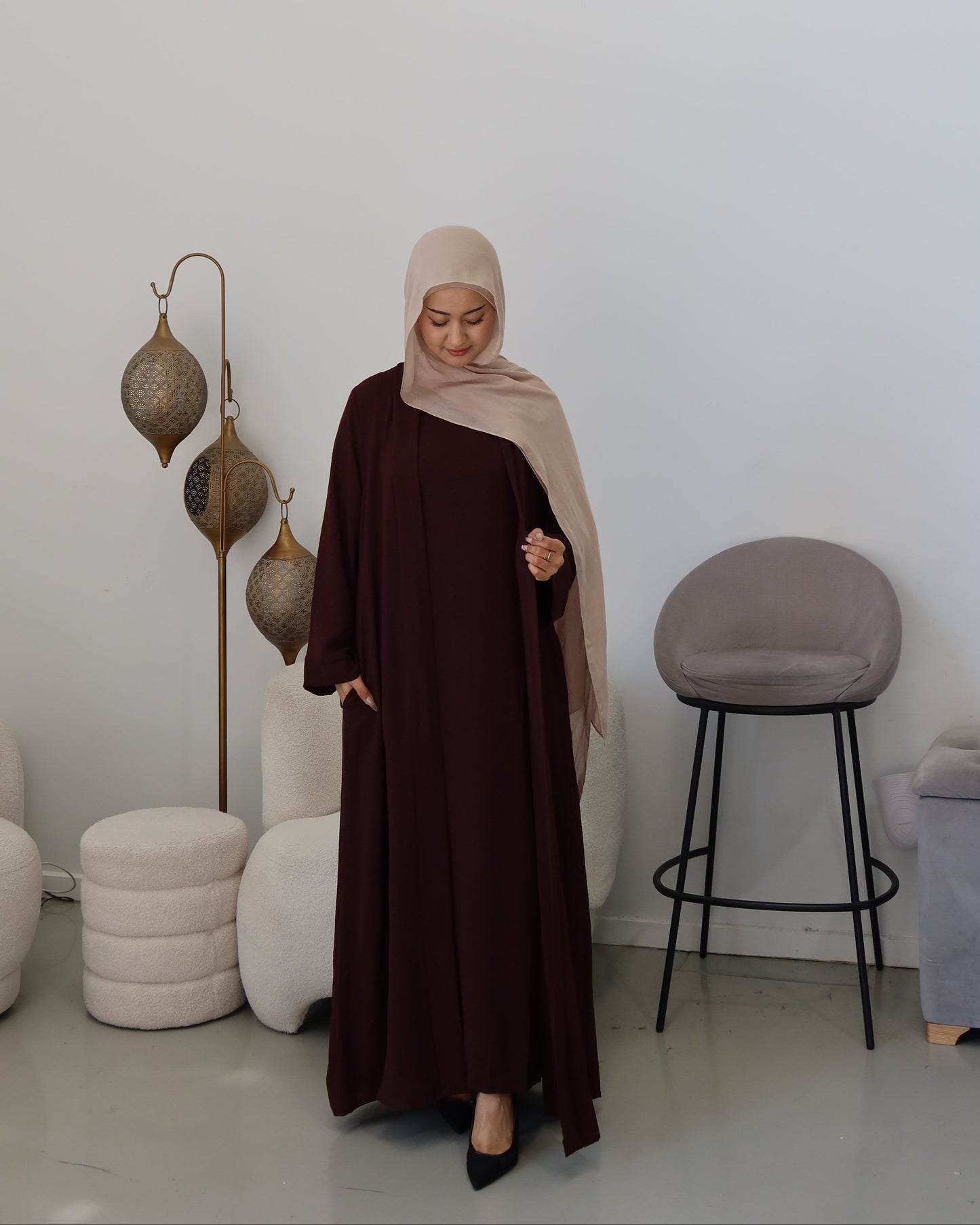 Yara 2 Piece Abaya