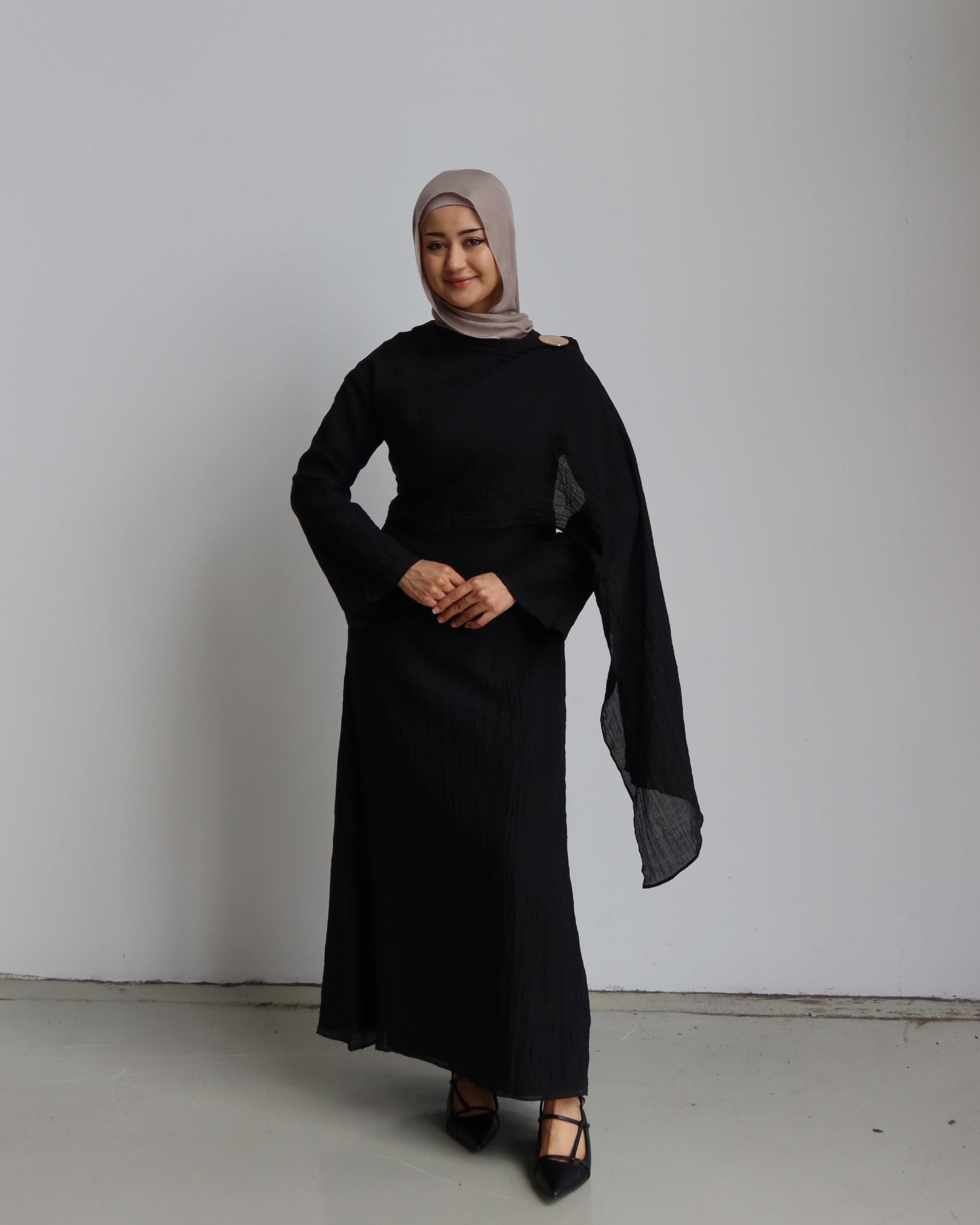 Amelia Drape Dress