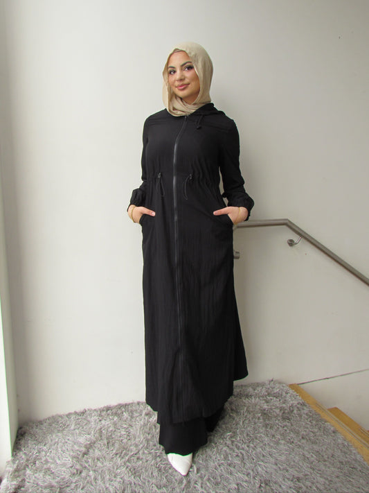 Mia Maxi Windbreaker