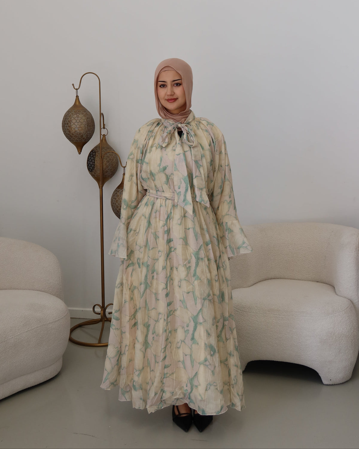 Chloe Printed Dress