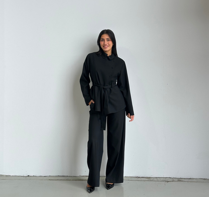 High Neck Button Set