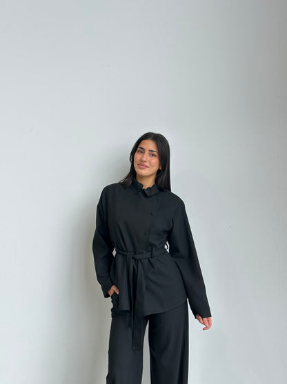 High Neck Button Set