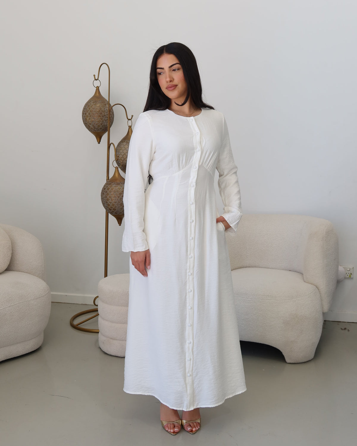 Aliyah Button Dress