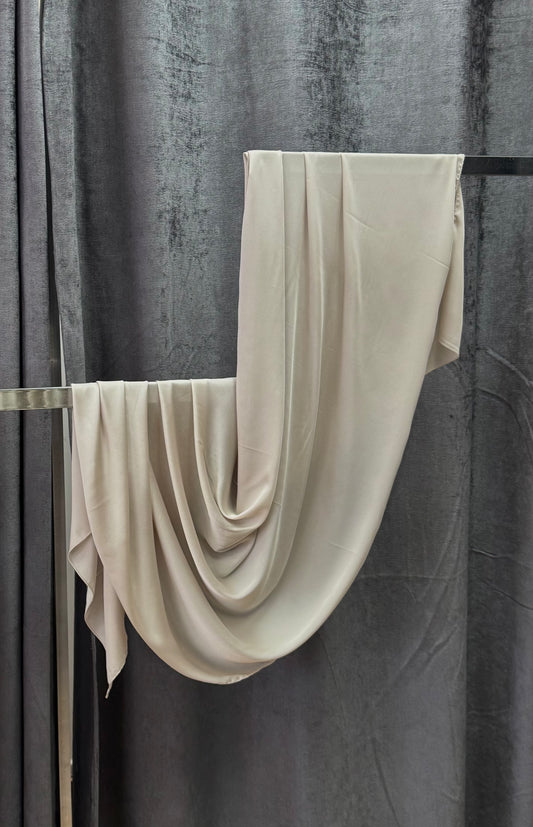 Pearl Satin Shawl