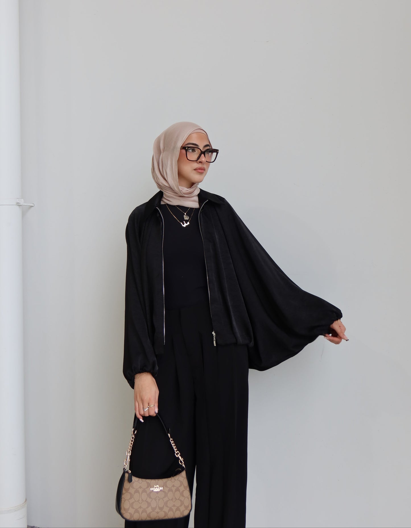 Zena Satin Jacket