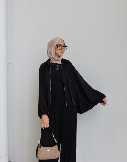 Zena Satin Jacket