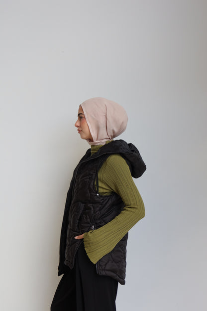 Tri-Zip Puffer Vest