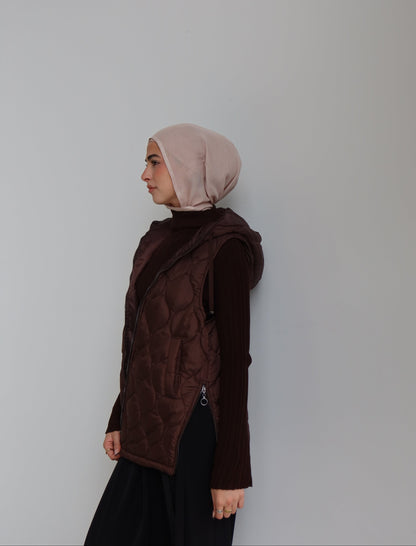 Tri-Zip Puffer Vest