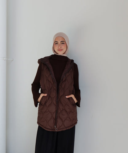 Tri-Zip Puffer Vest