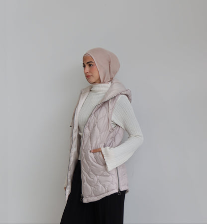 Tri-Zip Puffer Vest