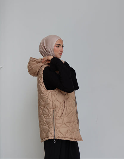 Tri-Zip Puffer Vest