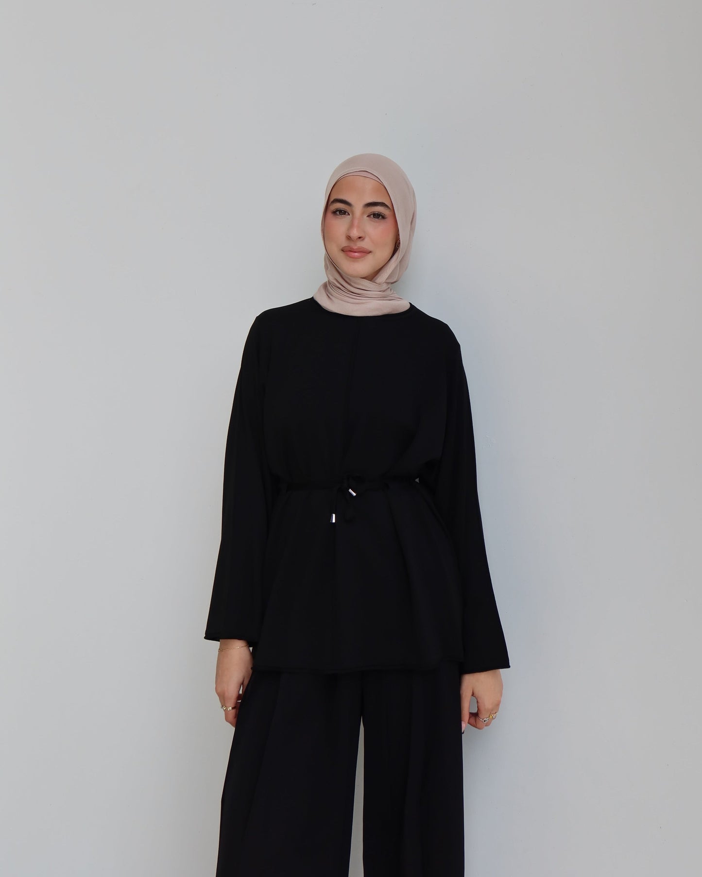 Azur Drawstring Top